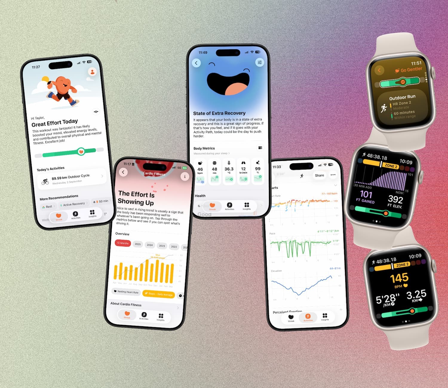 Gentler Streak app on iPhone