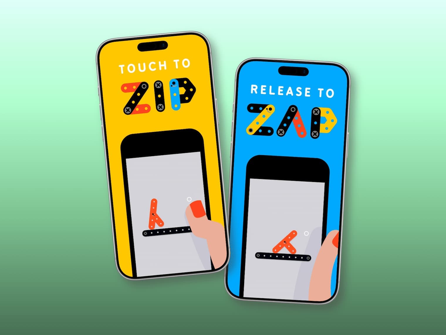 Zip-Zap puzzle game