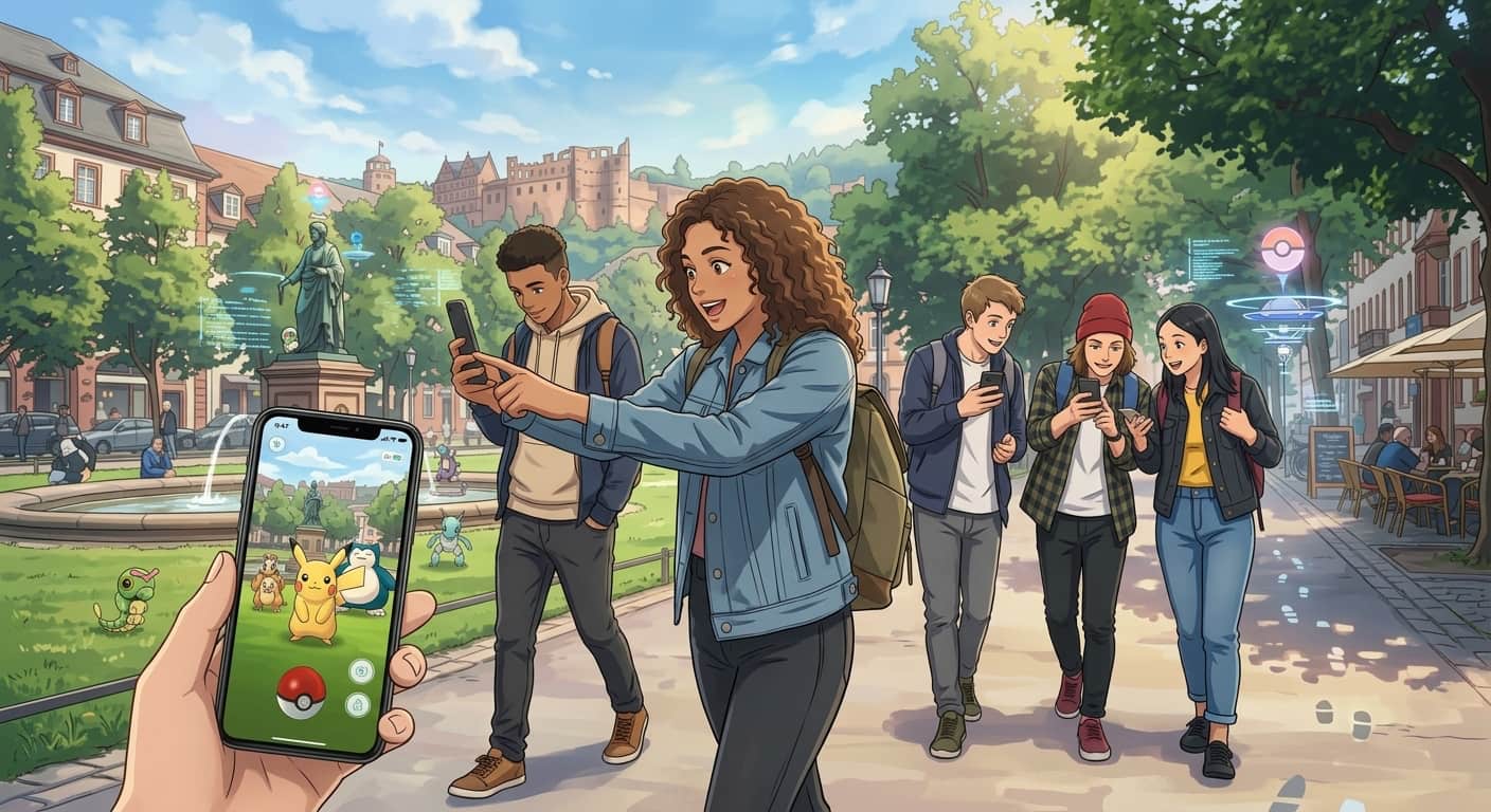 Pokémon GO mapping visualization